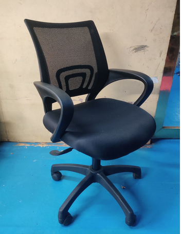 Black Revolving Chair